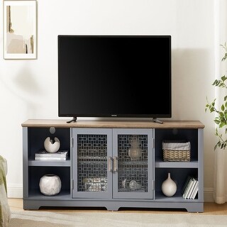 Modern Large Home Entertainment Console - Bed Bath & Beyond - 41287424