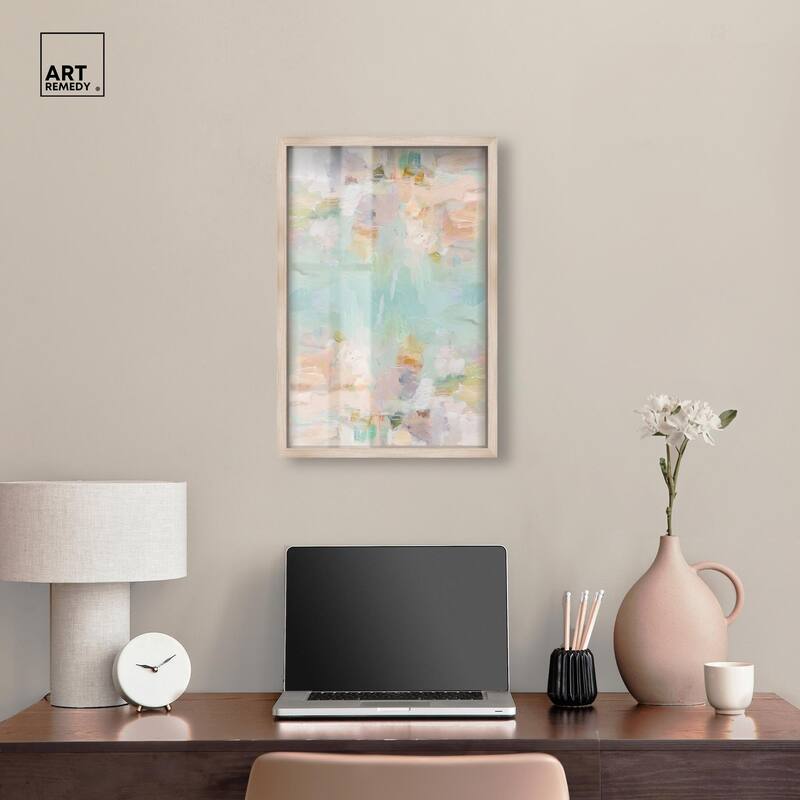 Expressive Swirls Shadowbox by Art Remedy