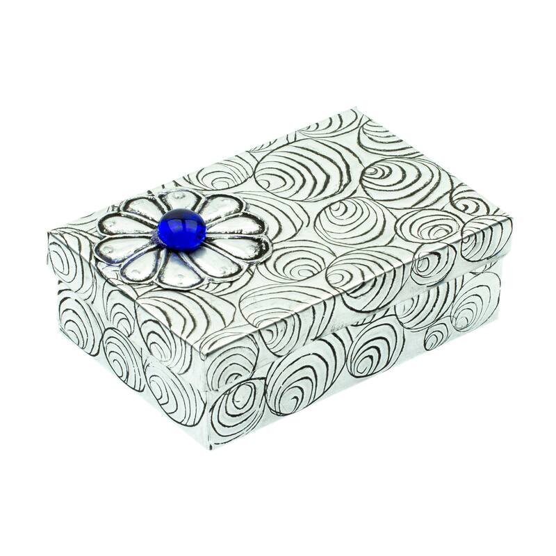 Novica Handmade Radiant Treasure Decorative Aluminum Box