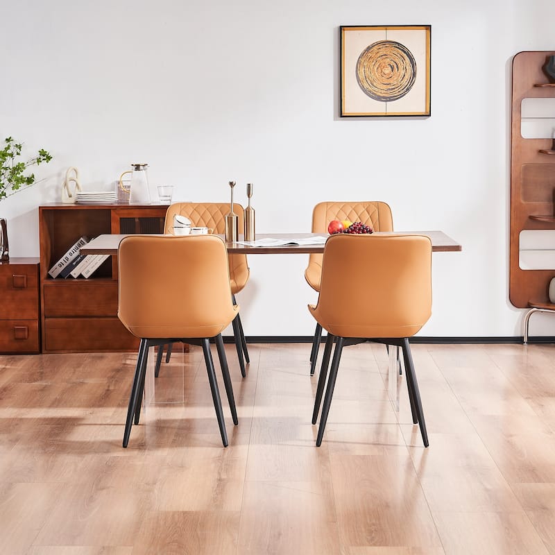 Modern Dining Chairs Set of 2 Upholstered Dining Room Chairs