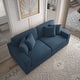 preview thumbnail 9 of 132, Corduroy Couch Modular Sectional Sofa with Pillows