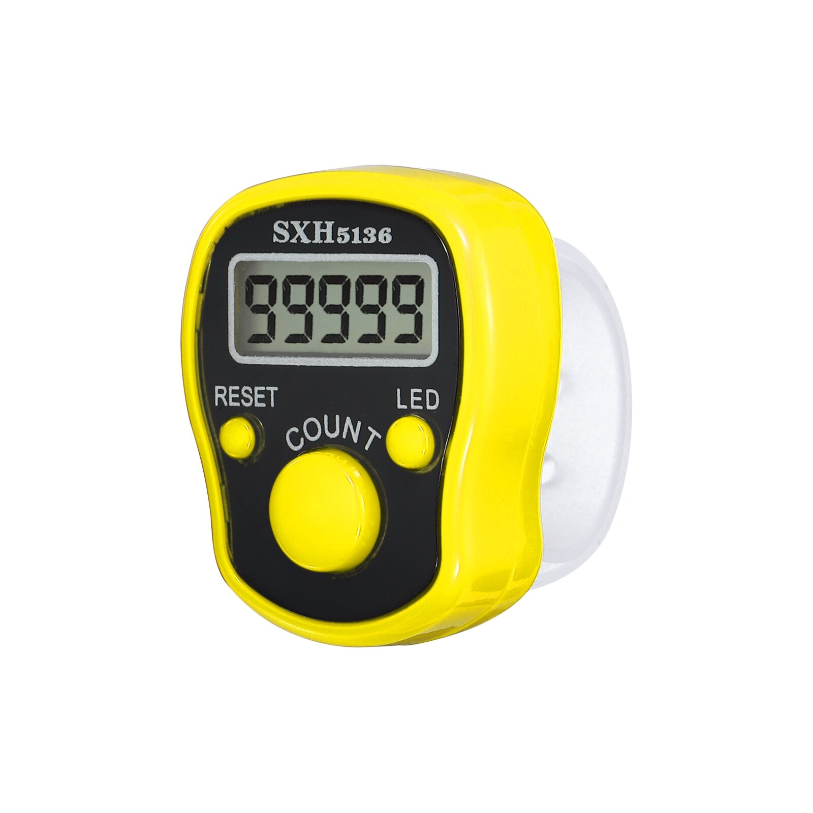 Yellow Hand Tally Counter