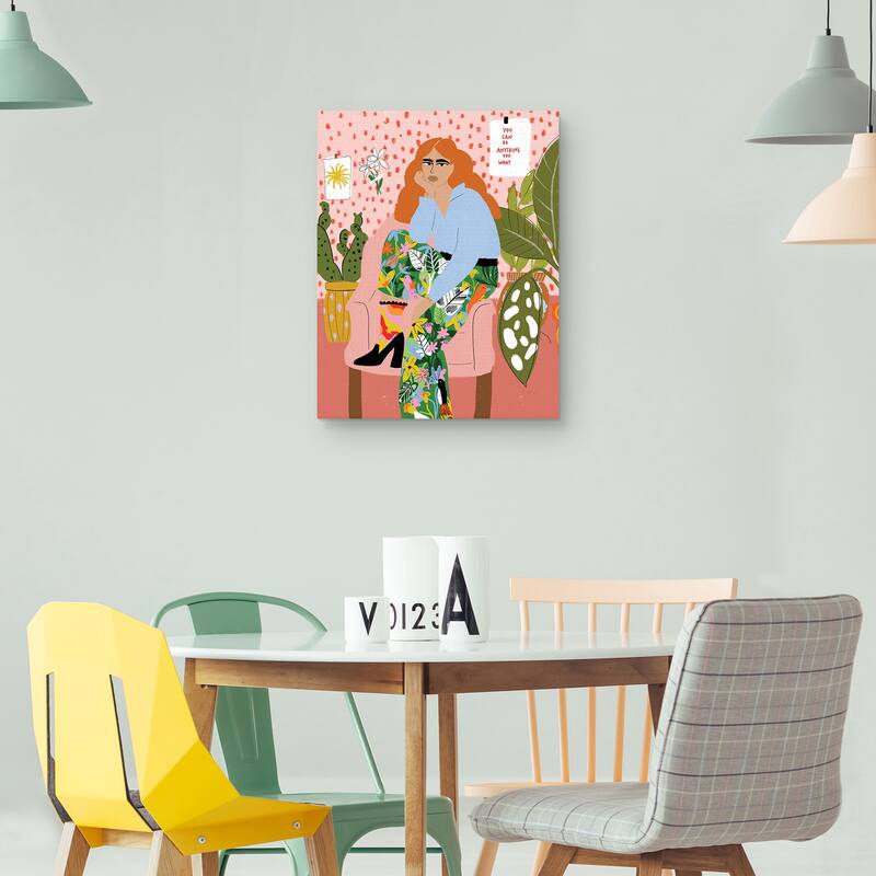 You Can Do Anything You Want by Alja Horvat Canvas Art Print