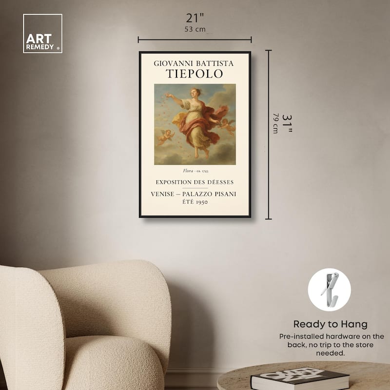 Goddess of Spring Canvas by Art Remedy