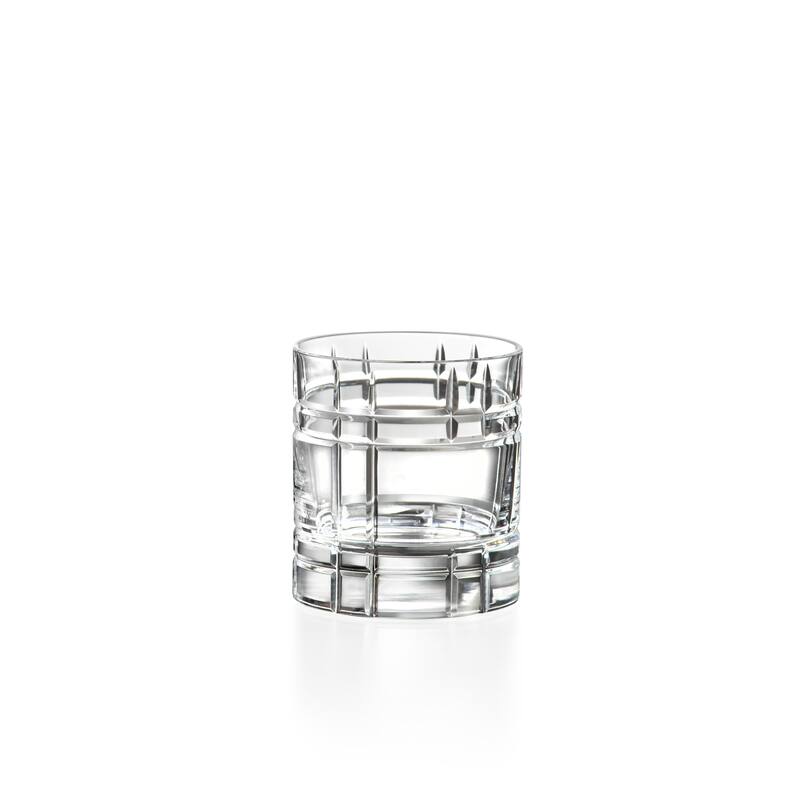 Majestic Gifts Inc. Crystal Glass Double Old Fashioned Tumblers-11.5 oz-Set/6