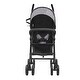 preview thumbnail 26 of 69, Carbon Steel Lightweight Stroller with Canopy, Recline and Foldable Frame - 30.71” L x 19.69” W x 40.94” H
