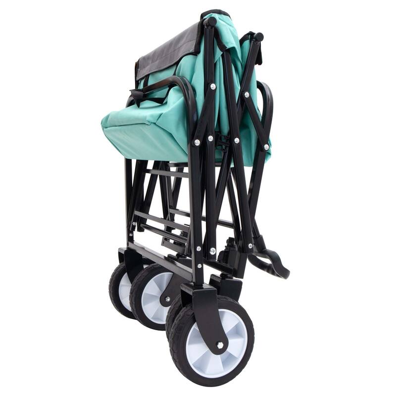 2.1 cu ft. Steel Foldable Wagon Cart