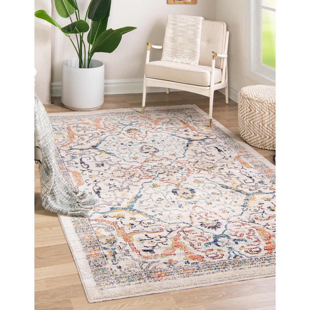 Traditional Nixa Collection Area Rug