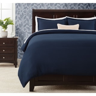 Chanasya Solid Color Ultra Soft Duvet Cover Set