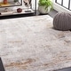 preview thumbnail 14 of 20, SAFAVIEH Princeton Elvie Modern Abstract Rug 4' x 6' - Light Beige/Grey - Rectangle