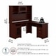 preview thumbnail 49 of 81, Cabot 60W L-Shaped Desk with Hutch and Storage by Bush Furniture