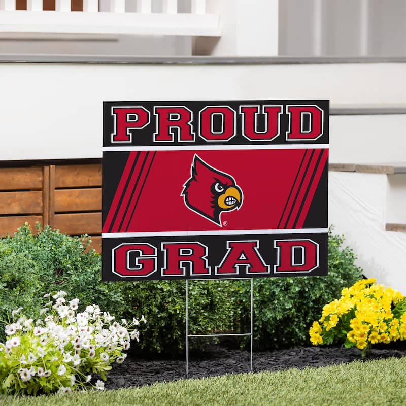 University of Louisville 24" x 18" Graduation Coroplast Outdoor Yard Sign