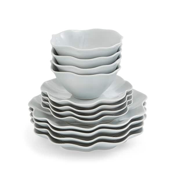 Ethnicraft Thin Oval serveerschaal set van 2 zwart mahonie