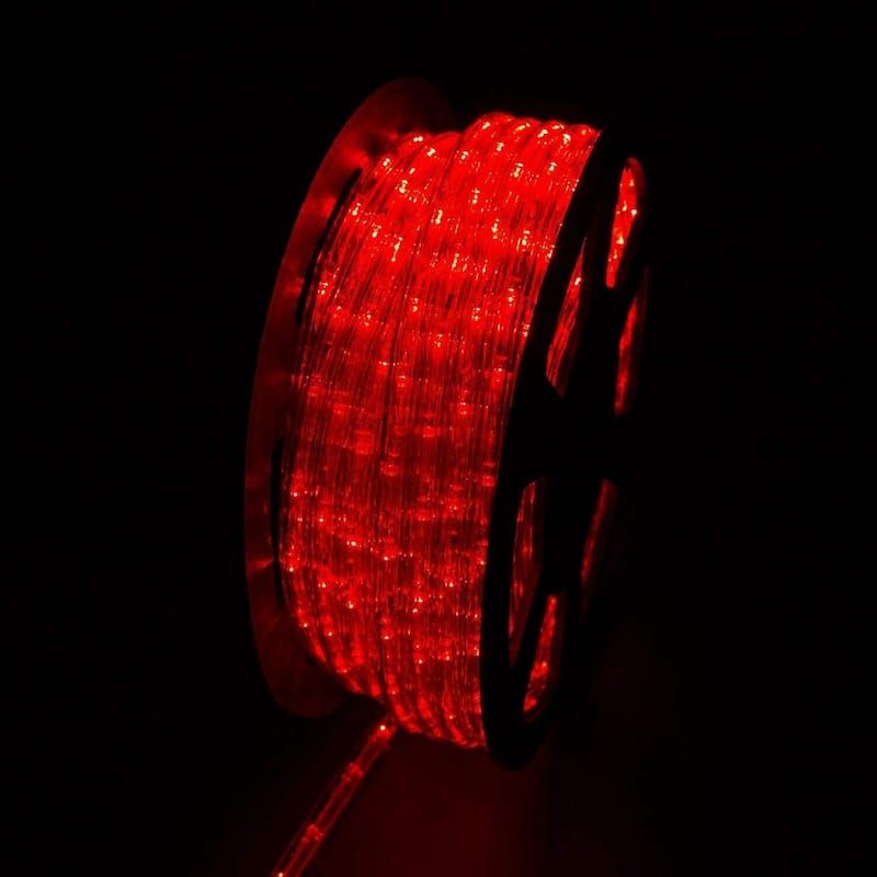 Ainfox 50/100ft LED Rope Light Outdoor Christmas Decorative Party Lighting