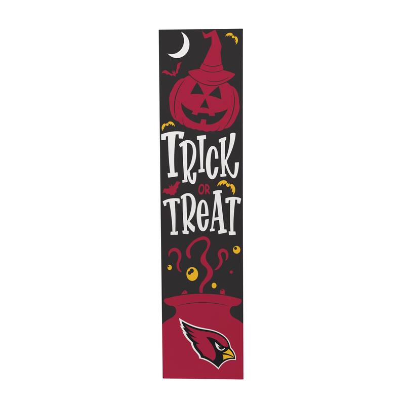 47" Double Sided Seasonal Porch Leaner, Arizona Cardinals - 47" x 11.25"