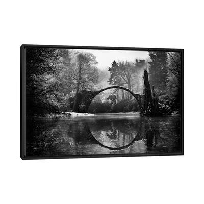 iCanvas "Devil's Bridge II" by Mike Kreiten Framed Canvas Print