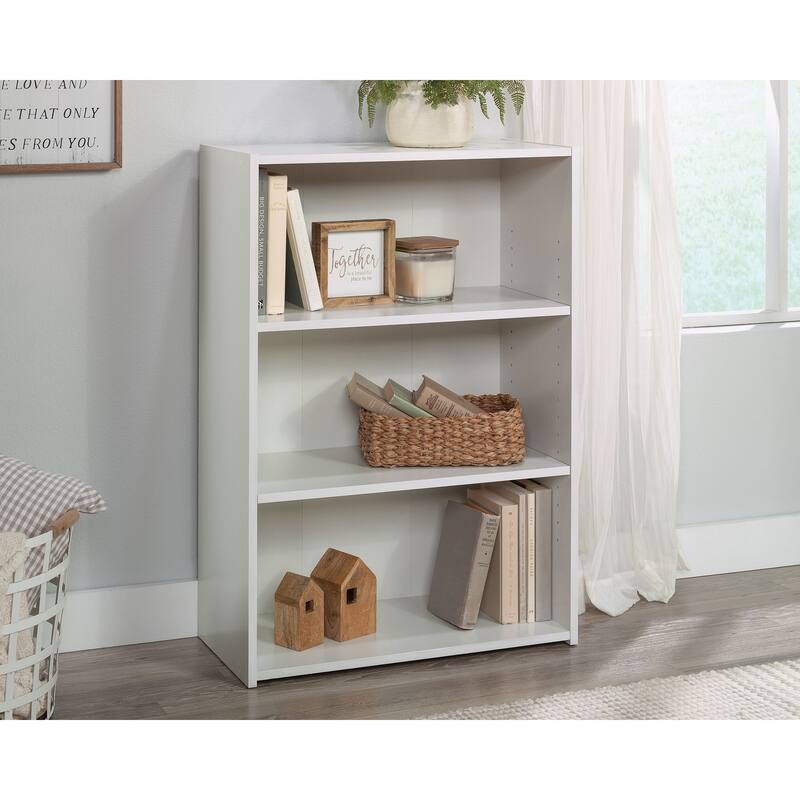Sauder Beginnings Collection 3-Shelf Bookcase - Soft White