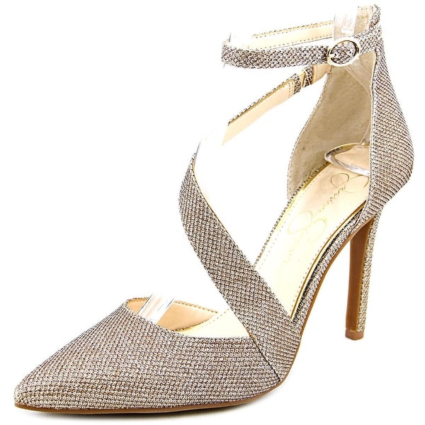 jessica simpson silver heels