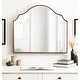 preview thumbnail 90 of 89, Kate and Laurel Leanna Framed Arch Wall Mirror