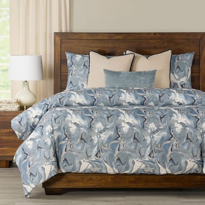 Siscovers Wanderlust Marble Print Duvet Set