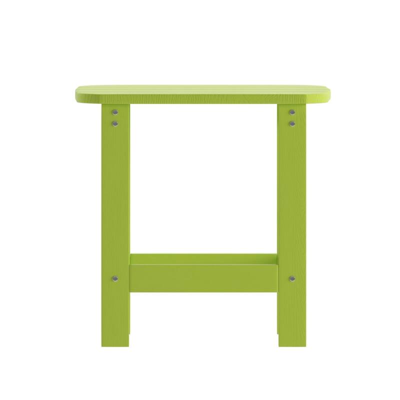All-Weather Poly Resin Adirondack Side Table - Patio Table