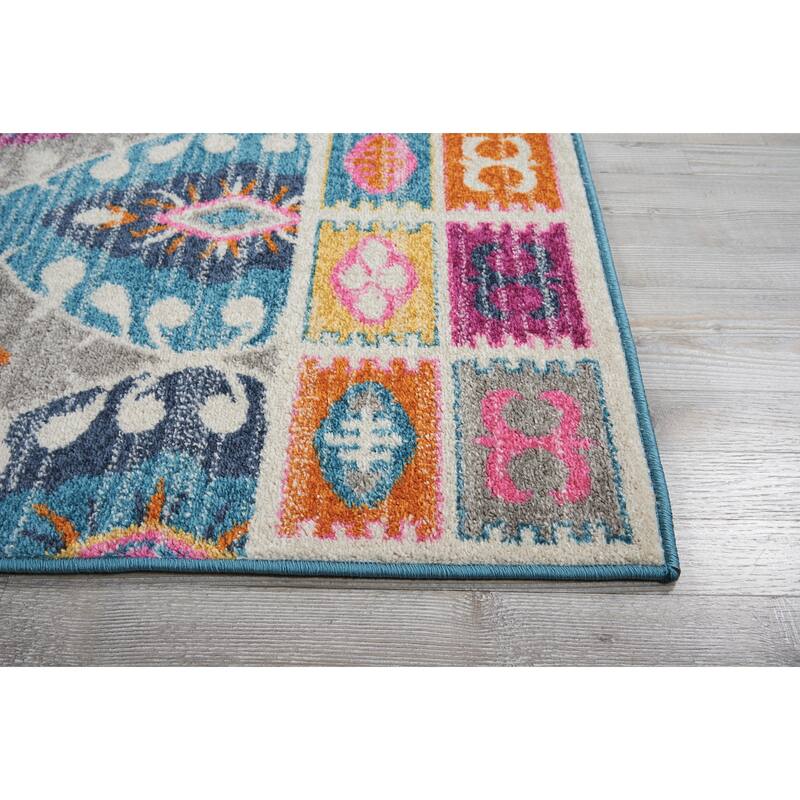 Nourison Passion Boho Geometric Tribal Area Rug