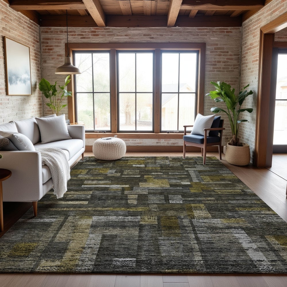 Premium Washable Super Soft Vintage Contemporary Mayfield Rug