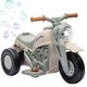preview thumbnail 12 of 29, Electric Kids Motorcycle, 6V Bubble Ride-on with LED Lights, 3 Wheeled, Music, and Forward Reverse Function for Toddlers