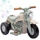 preview thumbnail 1 of 7, Ride on Bubble Car, 6V Kids Motorcycle, 3 Wheeled 2 MPH Electric Motorbike for Toddler with LED Headlight, Music - Cream White Cream White