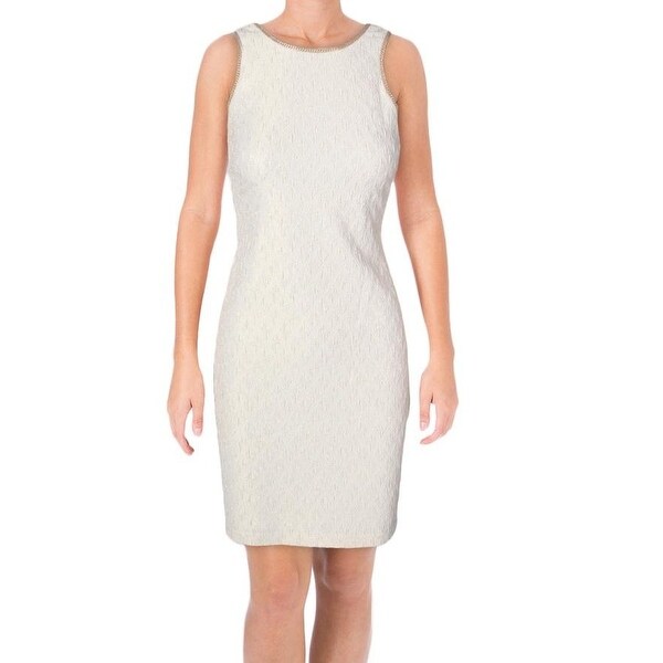 belle badgley mischka white dress