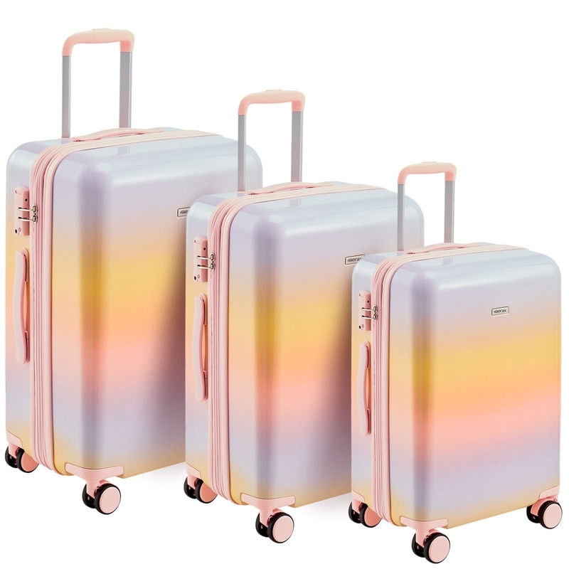 Calpak rainbow luggage top
