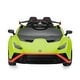 preview thumbnail 14 of 30, Battery Powered Lamborghini Ride On Car for Kids with 2 Driving Modes and Music Green