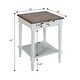 preview thumbnail 3 of 10, Convenience Concepts French Country 1 Drawer End Table with Shelf