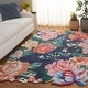 preview thumbnail 2 of 13, SAFAVIEH Hand-Tufted Jardin Cassilda Country Wool Rug
