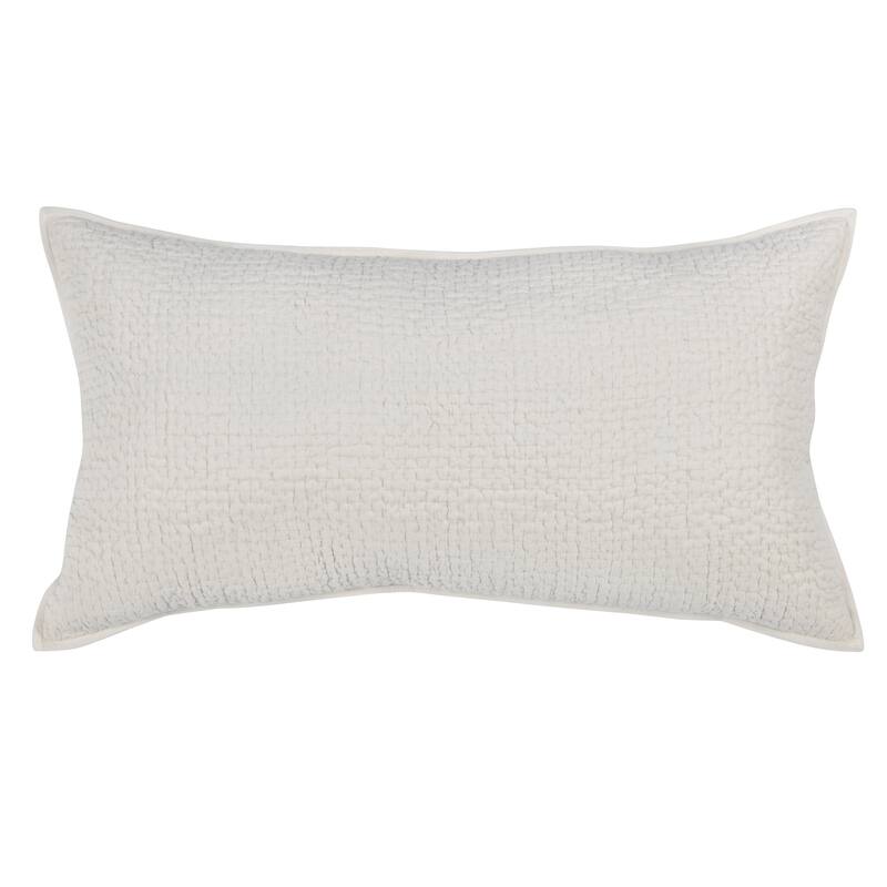 Villa by Classic Home Danica 100% Cotton Sham - King - Ivory