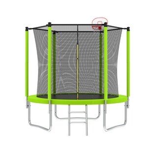 Spacious Design Trampoline Solid Base Structure, Safety Pad For Kid