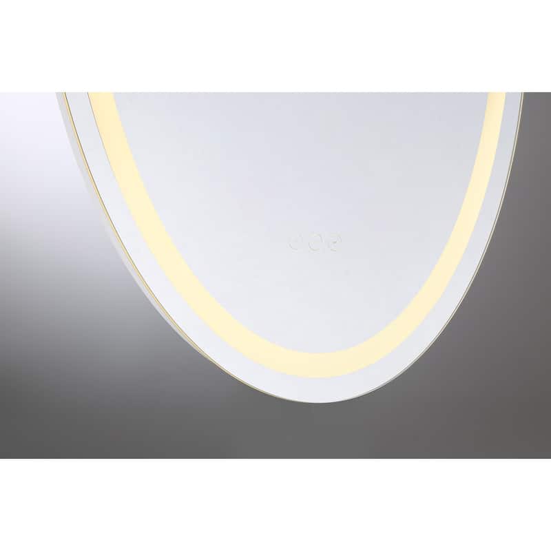 Savoy House 2-1218-24X36 Oneida 24"W x 36"H Oval Flat Glass and Metal