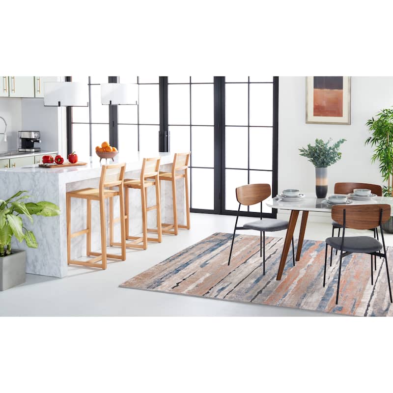 SAFAVIEH Coppertone Thaleia Abstract Distressed Rug