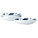 preview thumbnail 1 of 0, Noritake Bluefjord Set of 4 Pasta Bowls, 9-1/2", 35 oz.