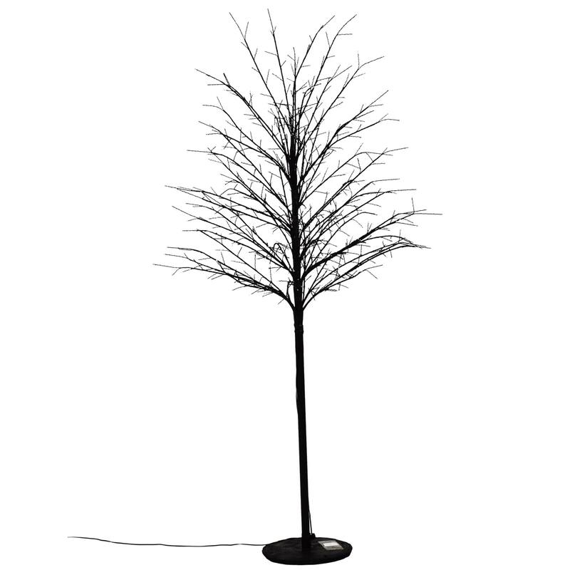 5 FT Micro Dot Outdoor LED Black Tree Christmas