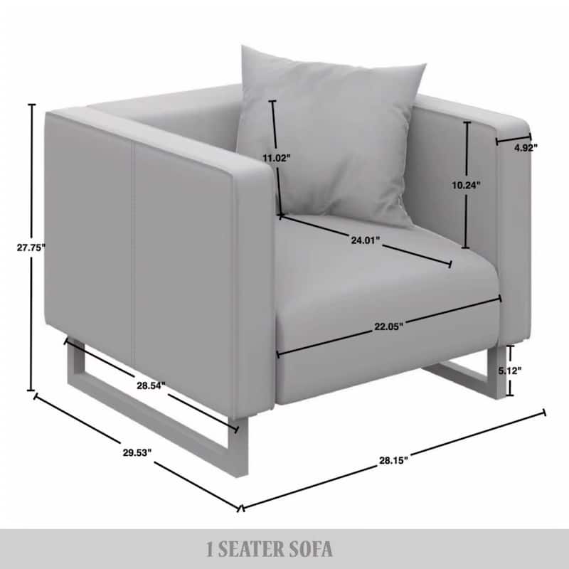 CraftPorch Mid Century Modern Upholstered Chair