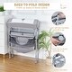 preview thumbnail 6 of 23, Foldable Baby Changing Table with 2 Drawers