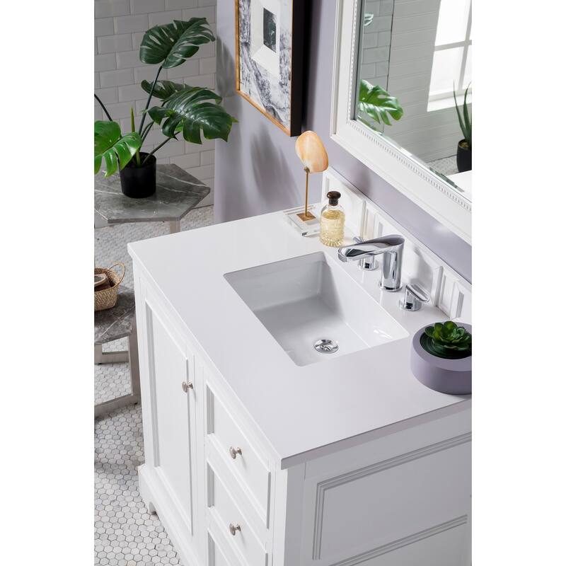 James Martin Vanities 825-V36-3WZ De Soto 36" Free Standing Single