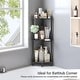 preview thumbnail 3 of 14, Corner Shower Caddy - 9.6"D x 9.6"W x 30.9"H
