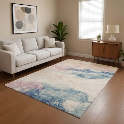 Premium Washable Super Soft Abstract Mayfield Rug
