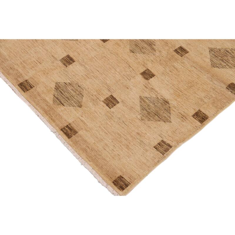 Artisan nomadic Gabbeh Hand Knotted Wool Rug