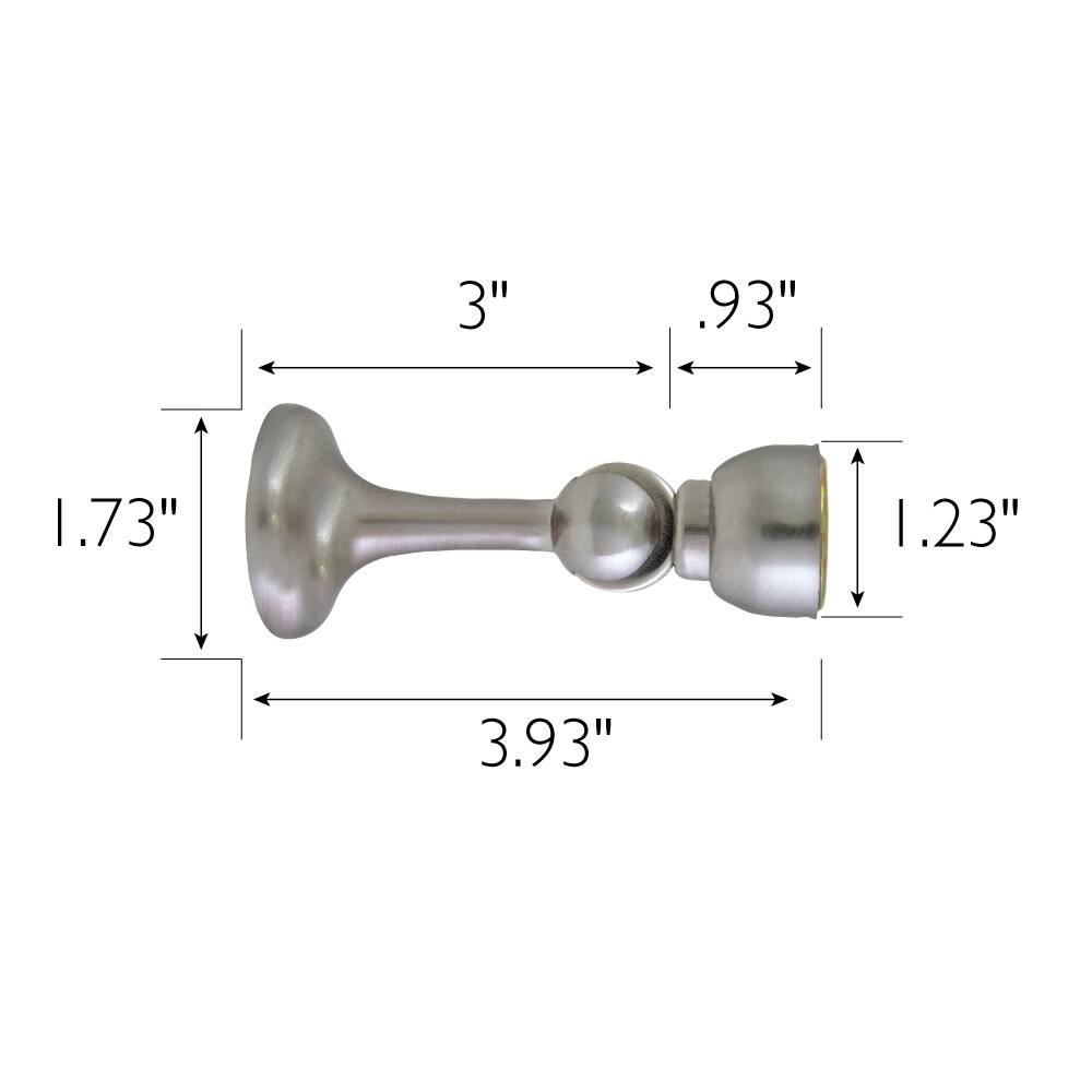 Design House 189316SN Doorstop 2Pack Satin Nickel On Sale