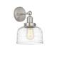 Option Brushed Satin Nickel / Clear Deco Swirl
