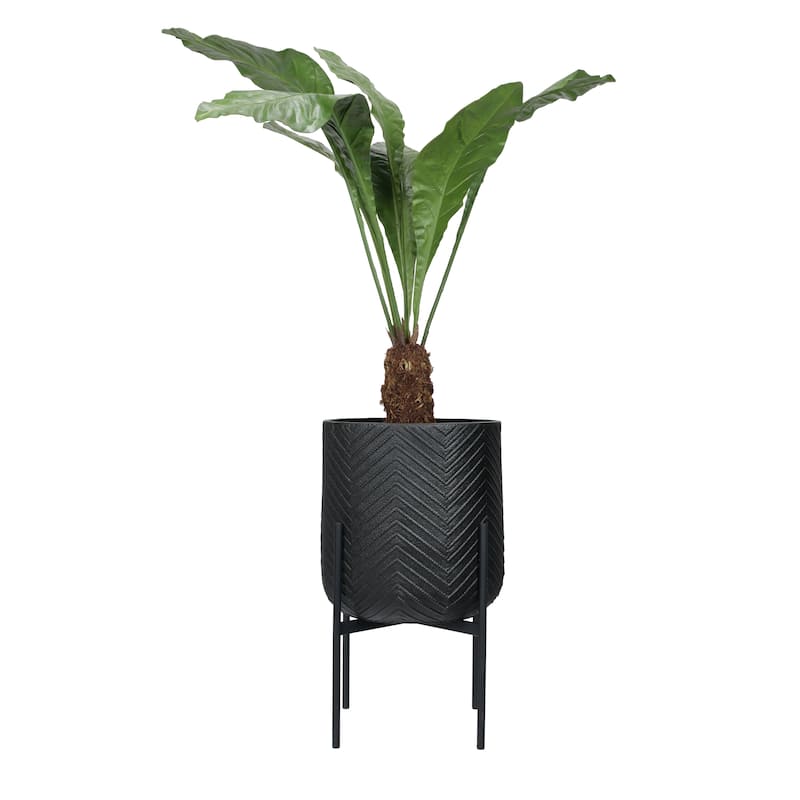 Metal Planter with Stand