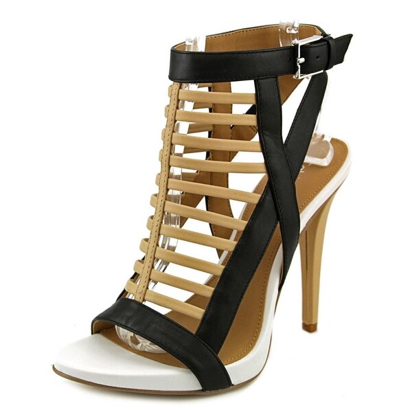 Shop Calvin Klein Nalo Women Open Toe Leather Tan Platform Shop Calvin Klein Nalo Women Open Toe Leather Tan Platform